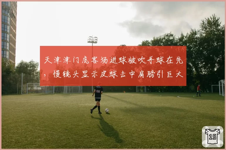 天津津门虎客场进球被吹手球在先，慢镜头显示皮球击中肩膀引巨大争议