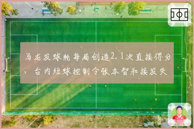 马龙发球轮每局创造2.1次直接得分,台内短球控制令张本智和接发失误率升至36%