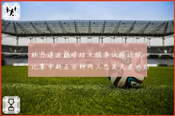 林丹谌龙巅峰对决现争议擦边球，比赛中断五分钟两人态度天差地别