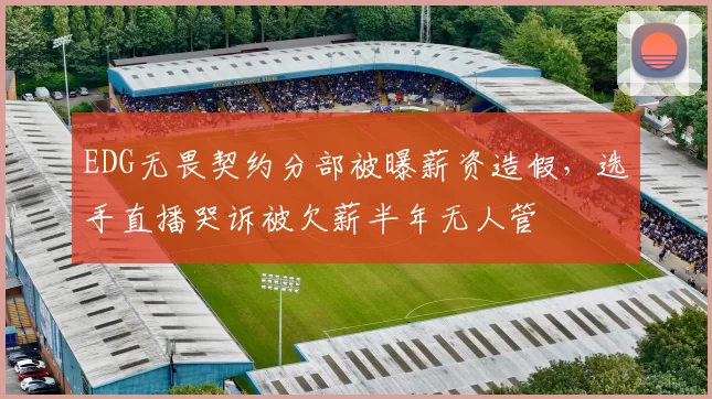 EDG无畏契约分部被曝薪资造假，选手直播哭诉被欠薪半年无人管